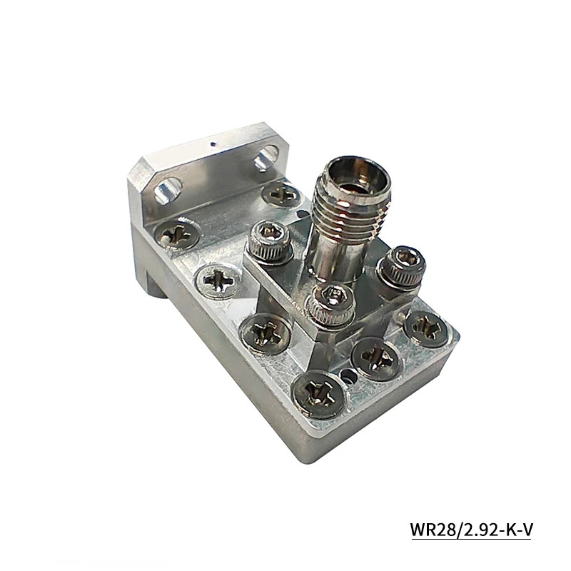 -2.92mm 암 직각 웨이브 가이드 동축 변환기 WR28 26.5-40GHz