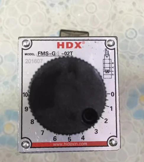 HDX 유압 유량 제어 밸브 SV-G02T SV-G02A SV-G02B SV-G02P SV-G03T SV-G03A SV-G03B SV-G03P