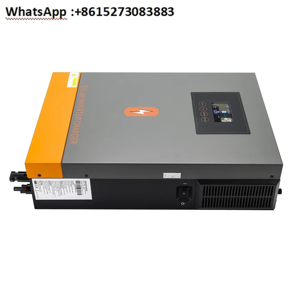 PowMr 그리드 하이브리드 태양광 인버터 순수 사인파 PV 입력 500vdc MPPT 120A 충전기 6.2KW 4.2KW 3.6KW 24V 48V 230V