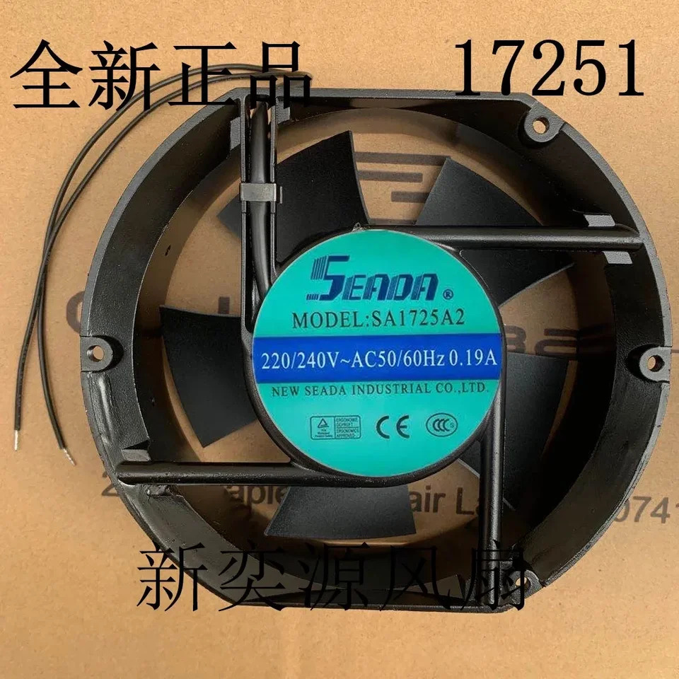SEADA 2 와이어 서버 냉각팬 SA1725A1 SA1725A2 SA1725A3 AC 220V 240V 172x150x51mm