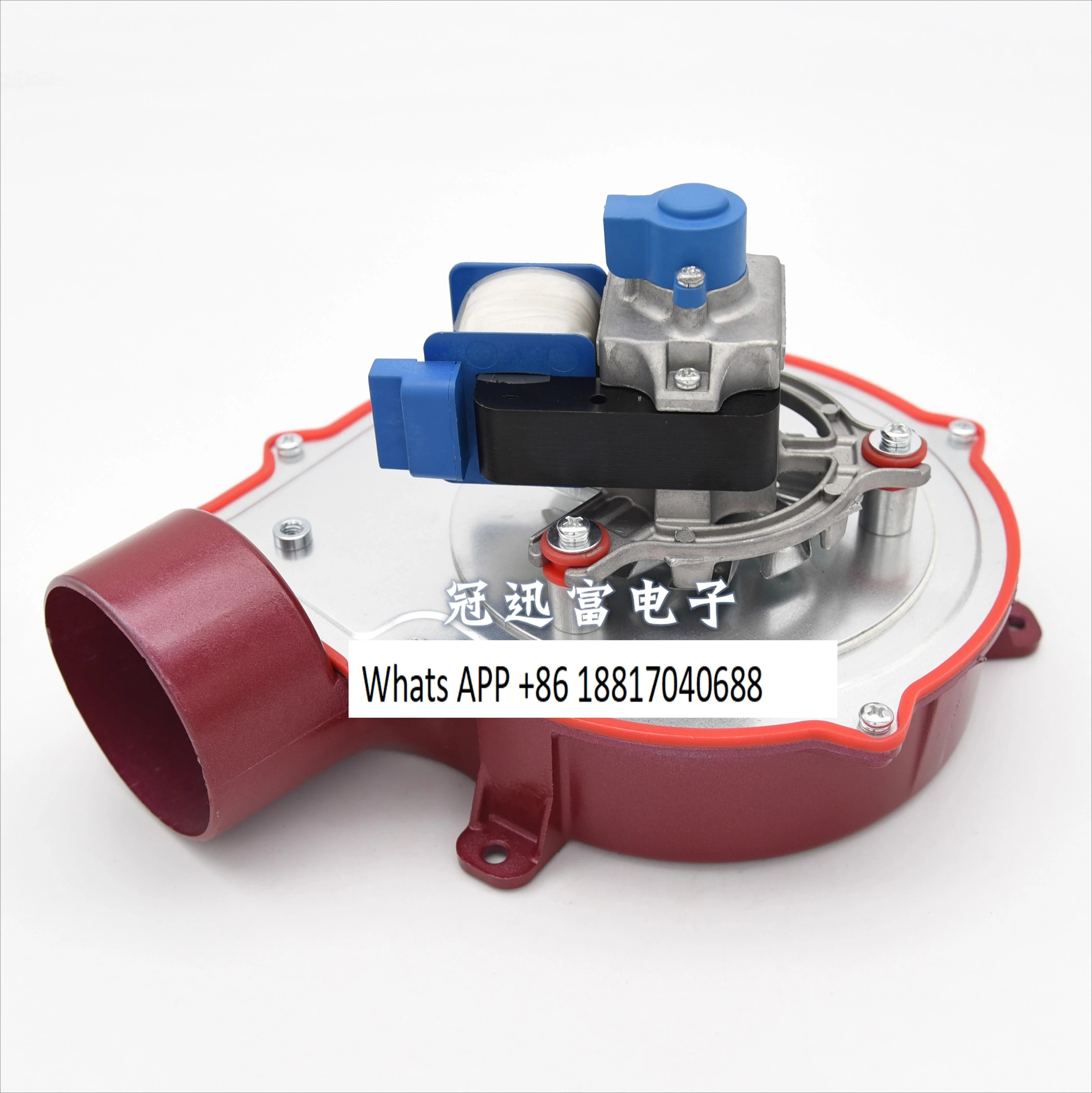 ZJMIKEMOTOR 목재 펠릿 히터 동쪽 화염 가열 50W 홀 연기 배출 팬