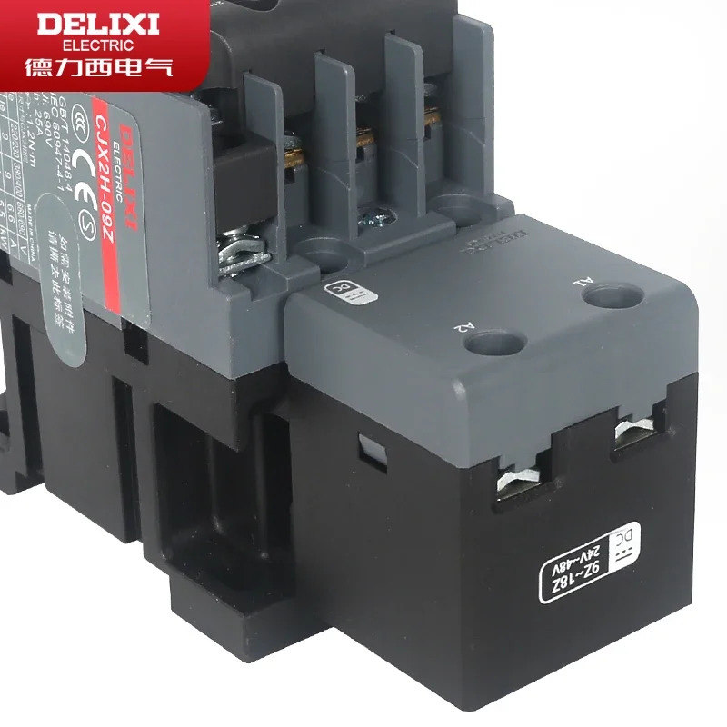 Delixi DC 접촉기 코일 DC24V DC36V DC48V 12A 18A 25A 32A 40