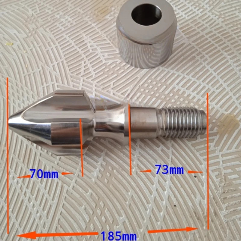 합금 나사 헤드 사출 성형 기계 액세서리 직경 65mm 360T380T