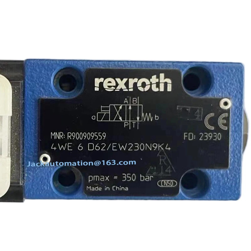 REXROTH 전자기 방향 밸브 4WE6D6X EW230N9K4 4WE6D62 R900909559