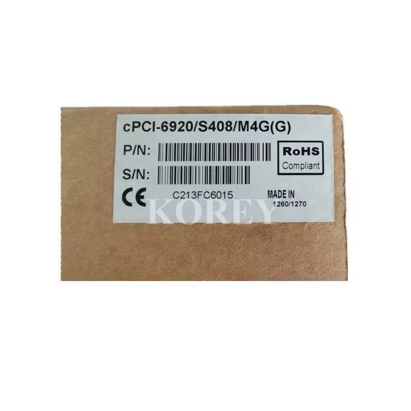 컨트롤 보드 cPCI-6920 S408 M4G 신규 포장