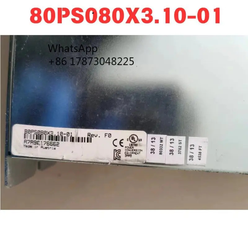리퍼 80PS080X3.10-01 전원 모듈 기능 OK