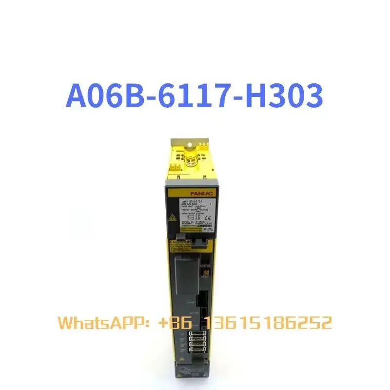 A06B-6117-H303 리퍼 드라이브 실행 기능 OK