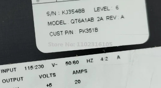 산업공급 QT6A1AB 2A RE V.A PK351B