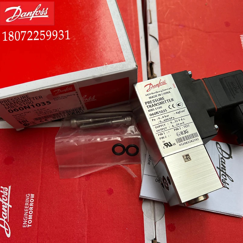 MBS5100 060N1035 0-6bar 압력 트랜스미터 해양 Danfoss