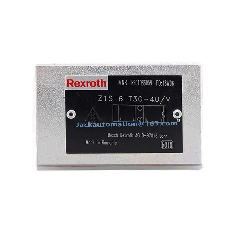 REXROTH 오리지널 단방향 밸브 Z1S 6 T30-40/V R901086059