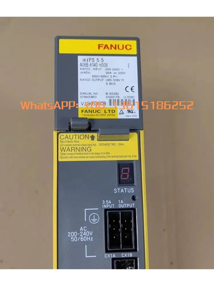 A06B-6140-H006 리퍼 드라이브 실행 기능 OK