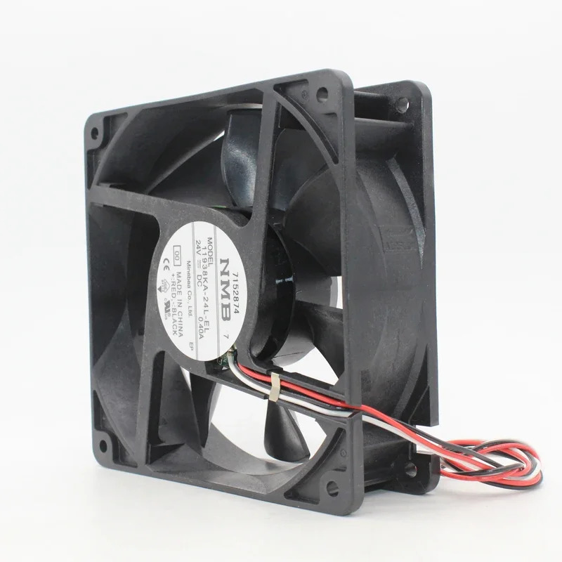 NMB 서버 냉각팬 DC 24V 0.40A mm 3 선 11938KA-24L-EL 00