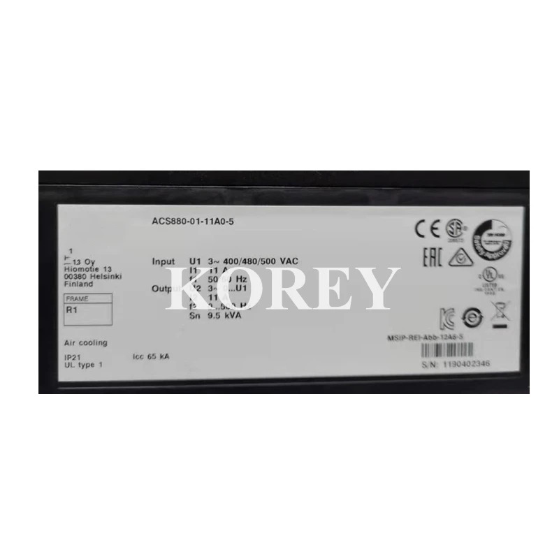 ACS880 3상 인버터 ACS880-01-11A0-5