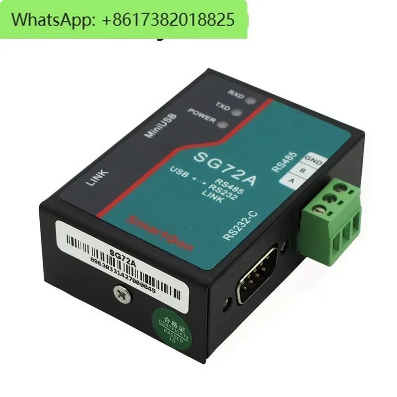 SG72A 발전기 컨트롤러 컴퓨터 USB RS485 232 통신 SPS 스테이플 컨버터 모듈