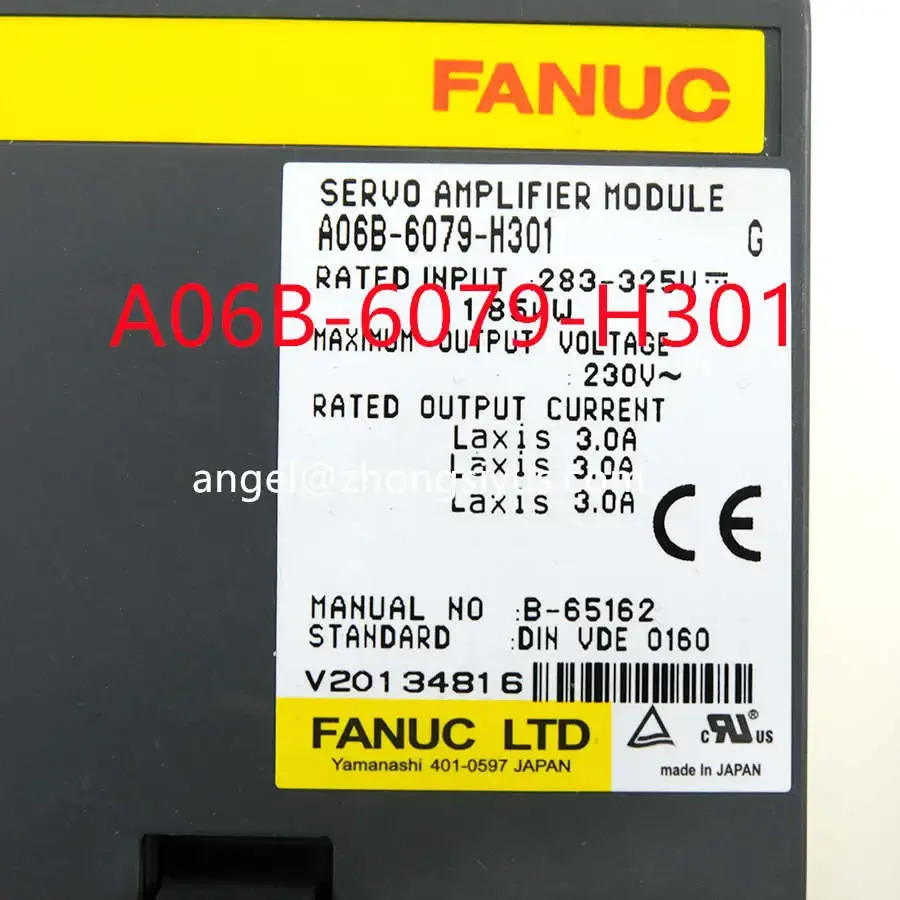 CNC 시스템 기계A06B-6079-H301 Fanuc