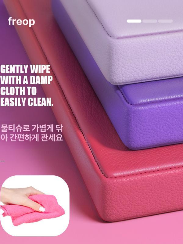층간소음 접이식요가매트 헬스 고밀도 스트랩 삼단 손잡이형 방수요가매트 - 상세 이미지 4