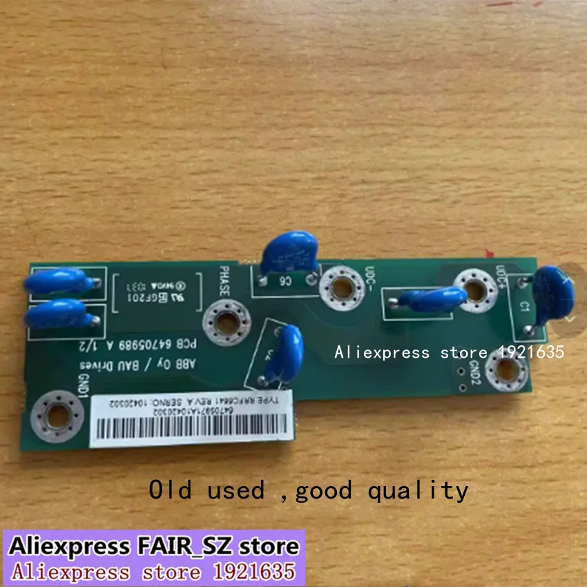 좋은 PCB 64705989 RRFC-6641 ABB-800 시리즈 인버터 흡수 필터 보드 80- 구형 리퍼
