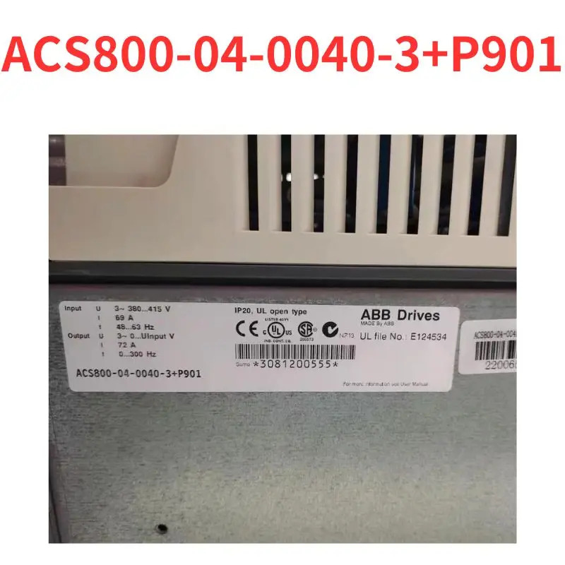 리퍼 완료 ACS800-04-0040-3 P901 주파수 변환기 신