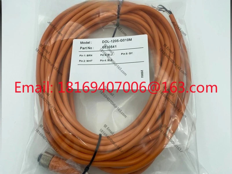 10PCS 스위치 센서 연결 케이블 DOL-1205-G02M/G05M/G010M