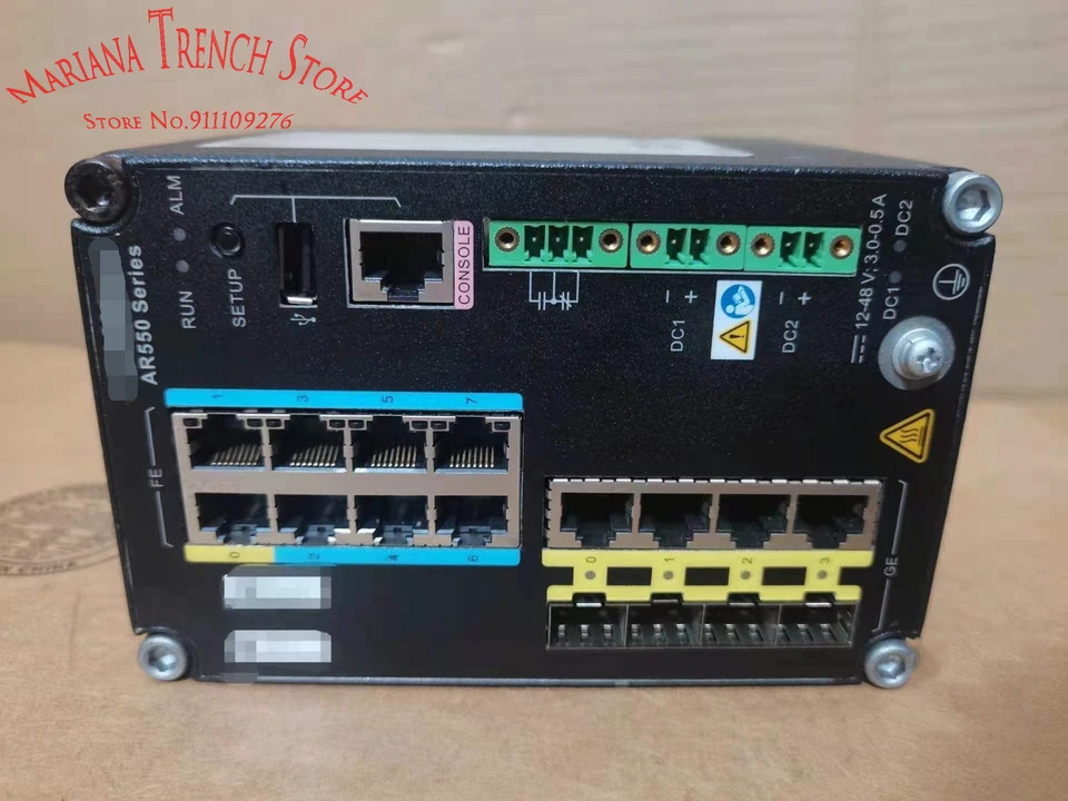 AR550-8FE-D-H 산업 스위칭 라우터 IOT 게이트웨이 가혹환경용으로 설계된 화웨이호환 AR550 시리즈용