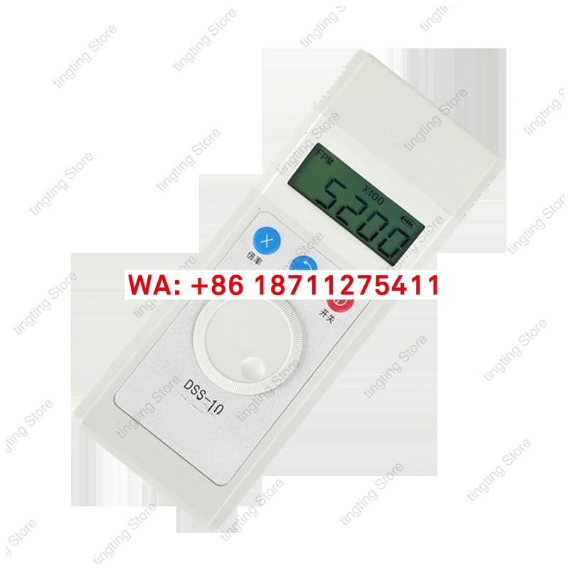 DSS-10 스트로코프 미터 고정밀 타코미터 디지털 디스플레이 비접촉 속도 측정 플래시 LED