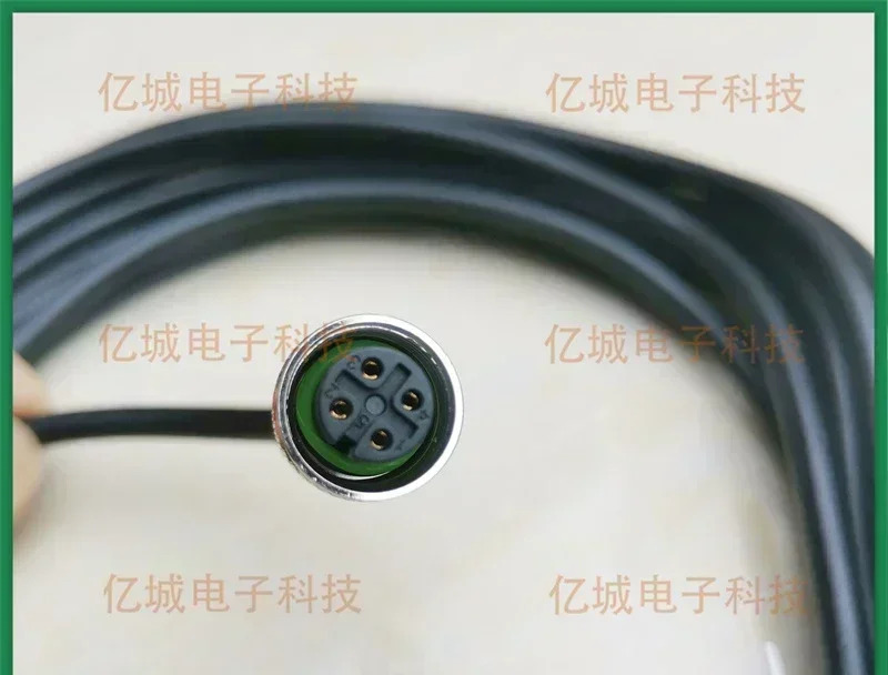 SAC-4P- 50-PUR/M12FS-1668124 직선 암 헤드 M12 4 코어 5미터 케이블