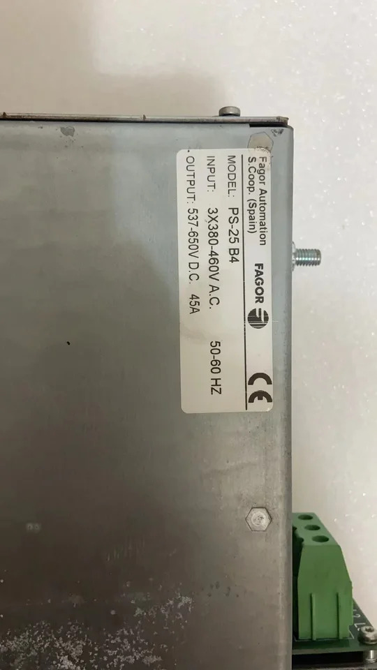 PS-25B4 리퍼 Fagor 전원공급장치 PS 25B4 완료