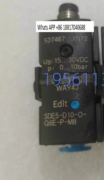 오리지널 압력센서 SDE5-D10-O-Q6E-P-M8 527467