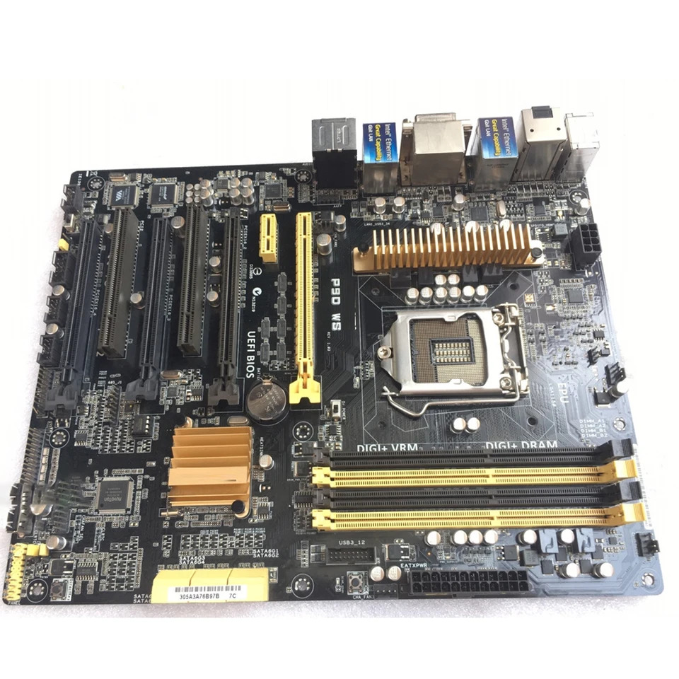 단일 채널 서버 마더보드 AS-US LGA1150 P9D WS