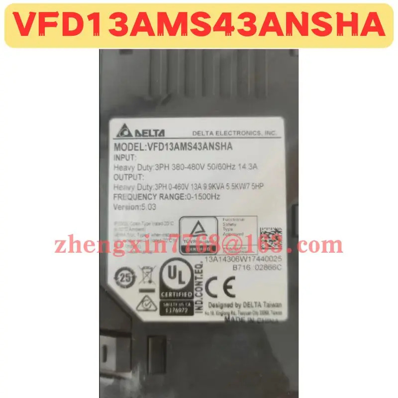 오리지널 주파수 변환기 VFD13AMS호환43ANSHA