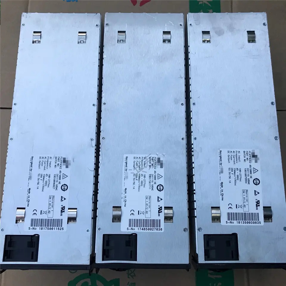 FLATPACK2 48/3000 HE 100-277Vac 19Amax/176Vac 53.5V/56.1A Eltek 고효율 전원공급장치 정류기 모듈