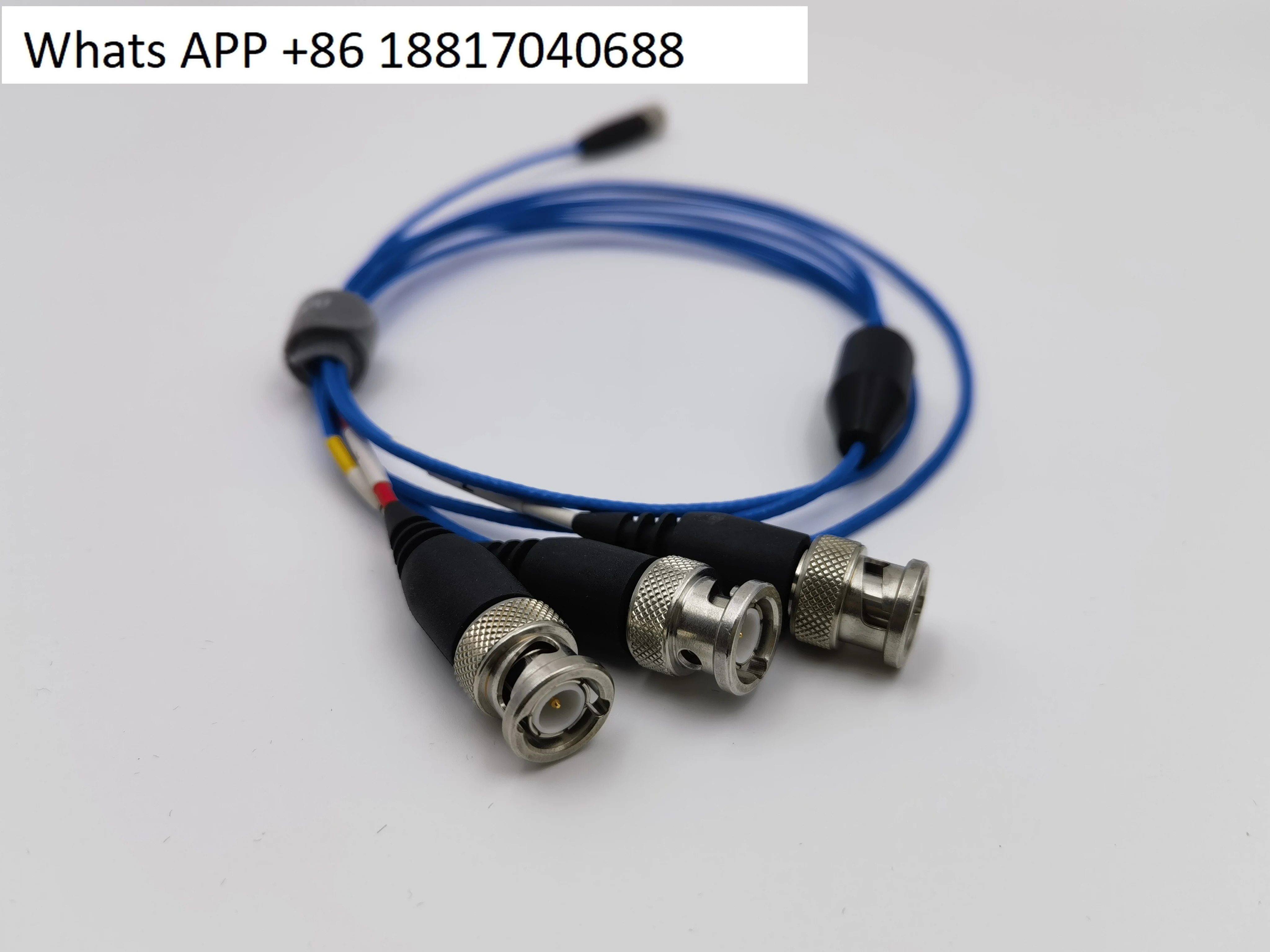 1/4-28 UNF 삼축 가속도계 케이블은 PCB삼축 케이블 4코어 커넥터를 대체할 수 있습니다.