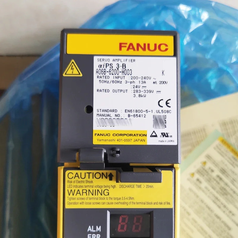 A06B-6200-H003 A06B-6202-H003 Fanuc 서보 드라이브 CNC 시스템