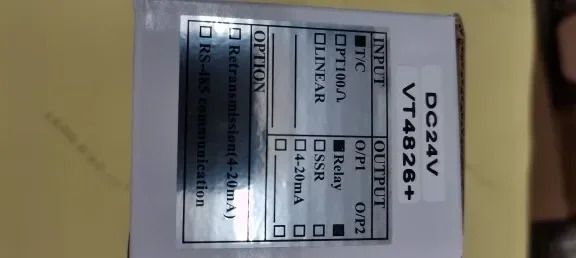 온도 컨트롤러 VERTEX VT4826  DC24V 전원 입력 2 세트