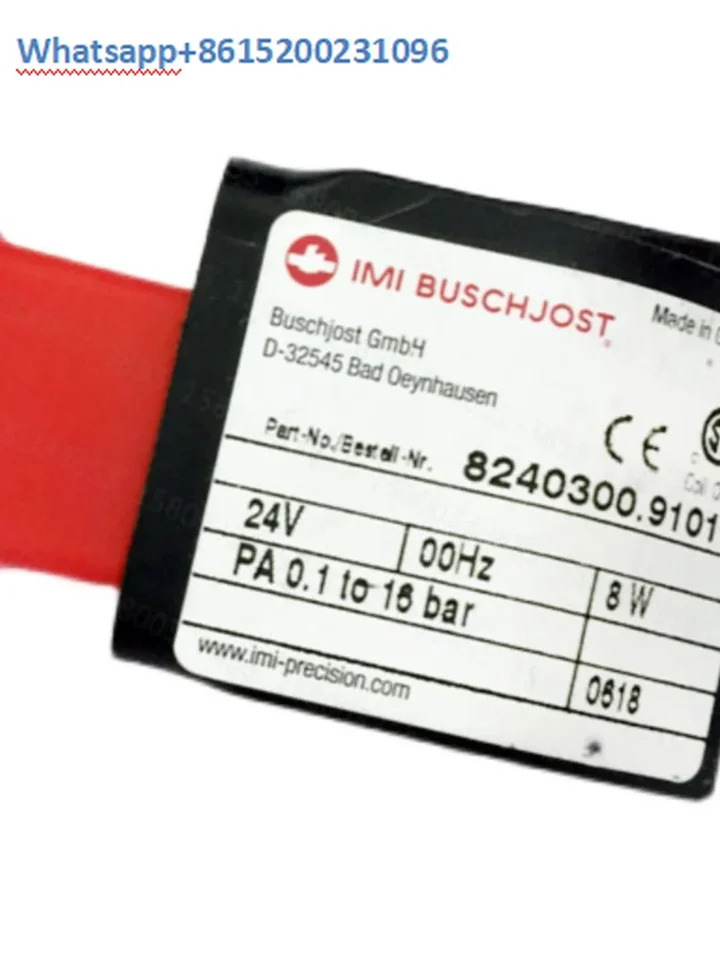 D-32545 코일 IMI BUSCHJOST 솔레노이드 밸브 9101/9100 24V DC 220V 7W 8W