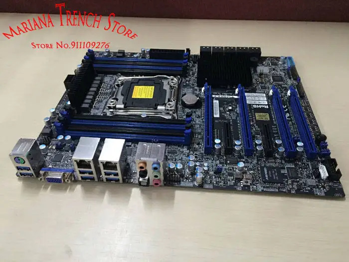Supermicro 마더보드X10SRA-F LGA2011 Xeon E5-2600/1600 v4/v3 코어 i7 DDR4 PCI-E 3.0 SATA3