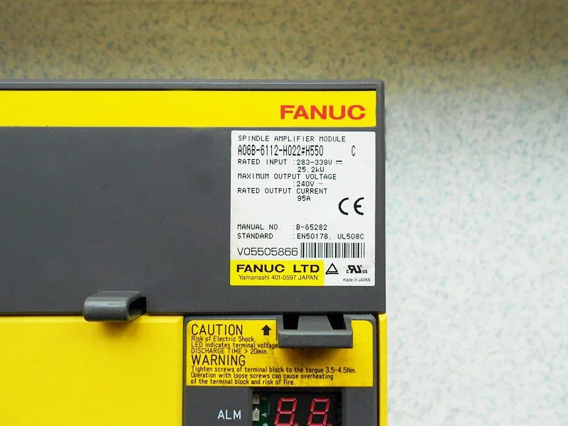 Fanuc 서보 드라이브 A06B-6112-H022 증폭기 모듈 CNC 기계리퍼
