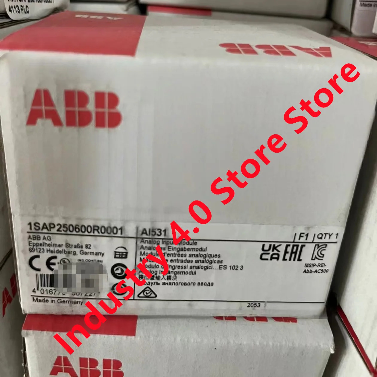 오리지널 1SAP250600R0001 AI531 1SDA054873R1