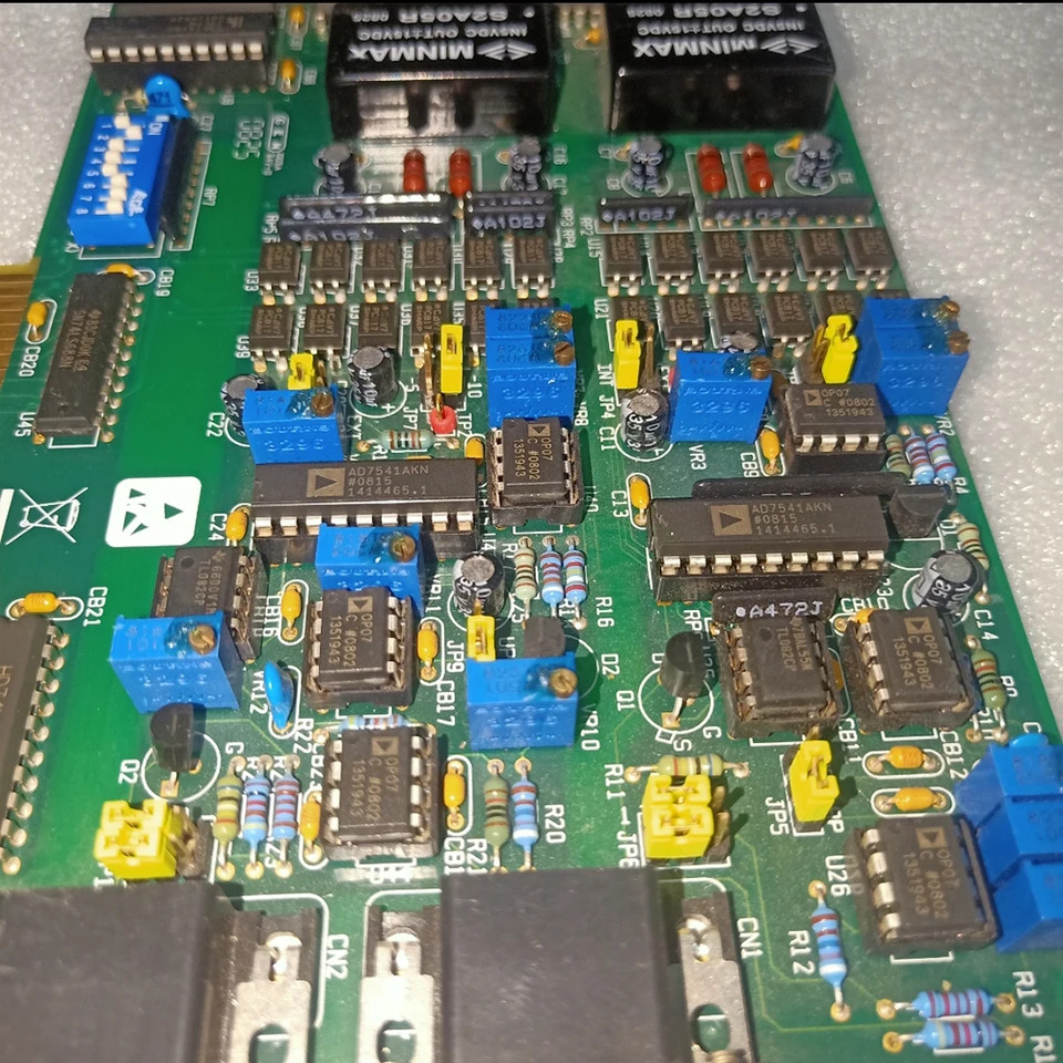 Advantech 데이터 캡처 카드 2 채널 절연 아날로그 출력 ISA PCL-728 REV.A1 12 비트