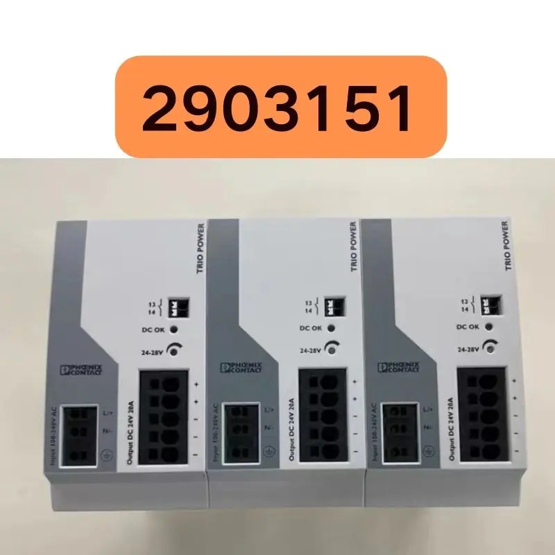 세컨드 핸드 레일 타입 스위치 전원공급장치 모델 TRIO-PS-2G 1AC 24DC 20 2903151 리퍼 완료 정상 기능