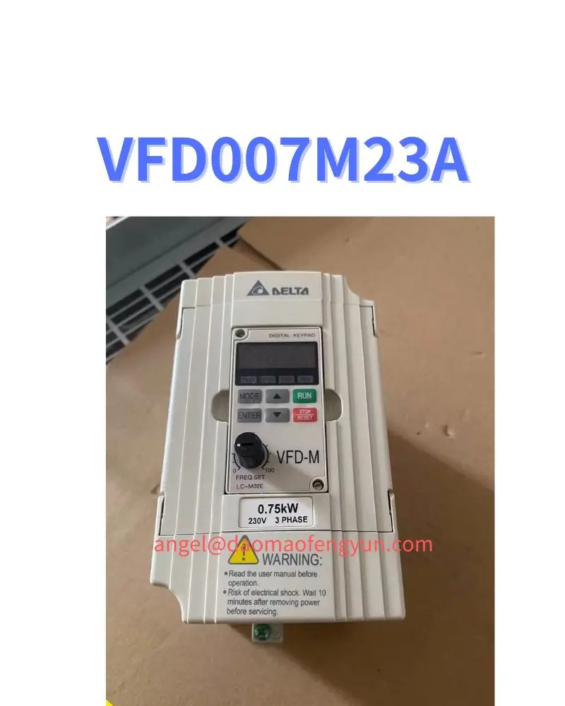 리퍼 인버터 VFD007M23A 0.75kW 230V 3상리퍼 기능 OK