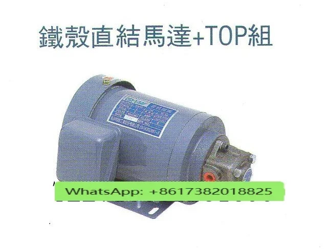확장형 철제 쉘 모터 TOP11A/12A/13A Shengxiang 정밀 기계 직결 펌프