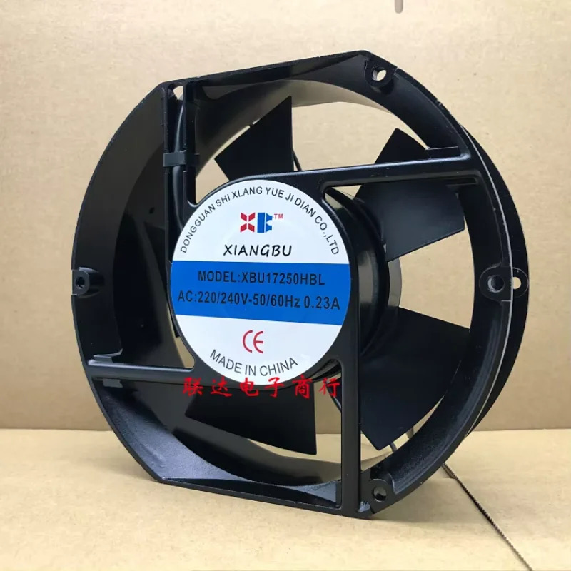 XIANGBU 2 와이어 서버 냉각팬 XBU17250HBL AC 220V 0.23A 172x150x51mm