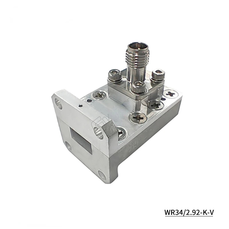 WR34-2.92mm 암컷 직각 웨이브 가이드 동축 컨버터 22-33GHz