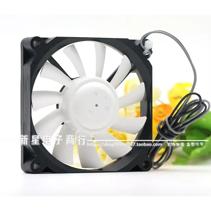 Nidec D081-14BS3 2 와이어 서버 냉각팬 DC 14V 0.06A 80x80x15mm