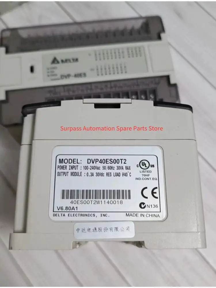 DVP40ES00T2 PLC 기능 작동 OK