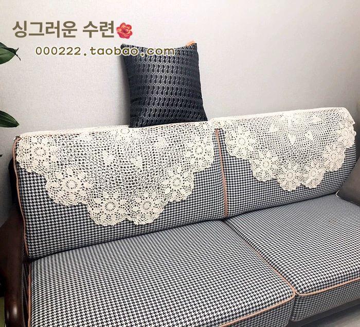 매트 레이스식탁보 방수식탁보 레이스테이블보 사각 방수테이블보 북유럽 야외 체크 - 상세 이미지 5