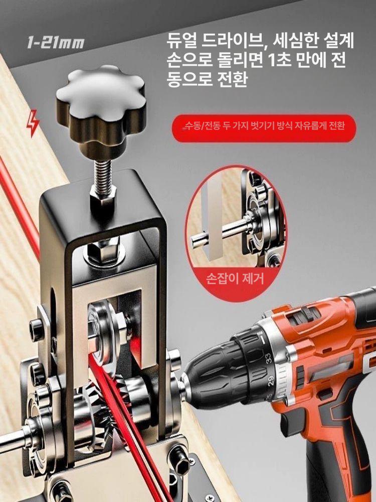 다용도 탈피기 제거기 휴대용 다기능 전기 전선 와이어스트리퍼 피복제거 박리 펜치 - 상세 이미지 3
