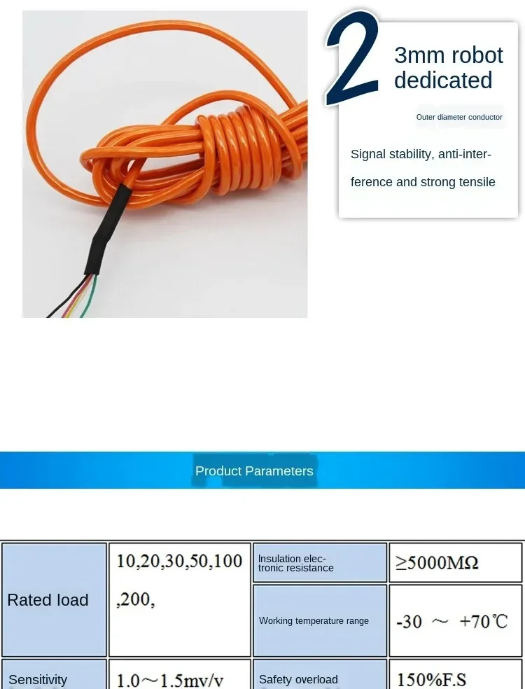 마이크로 장력 압력 센서 힘 열 중력 자동 측정 1kg 5kg 10kg 20kg 100kg 200kg 500kg