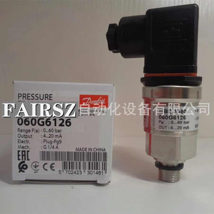 오리지널 압력 트랜스미터 MBS3050 060G6126 G 1/4A 0 60 바